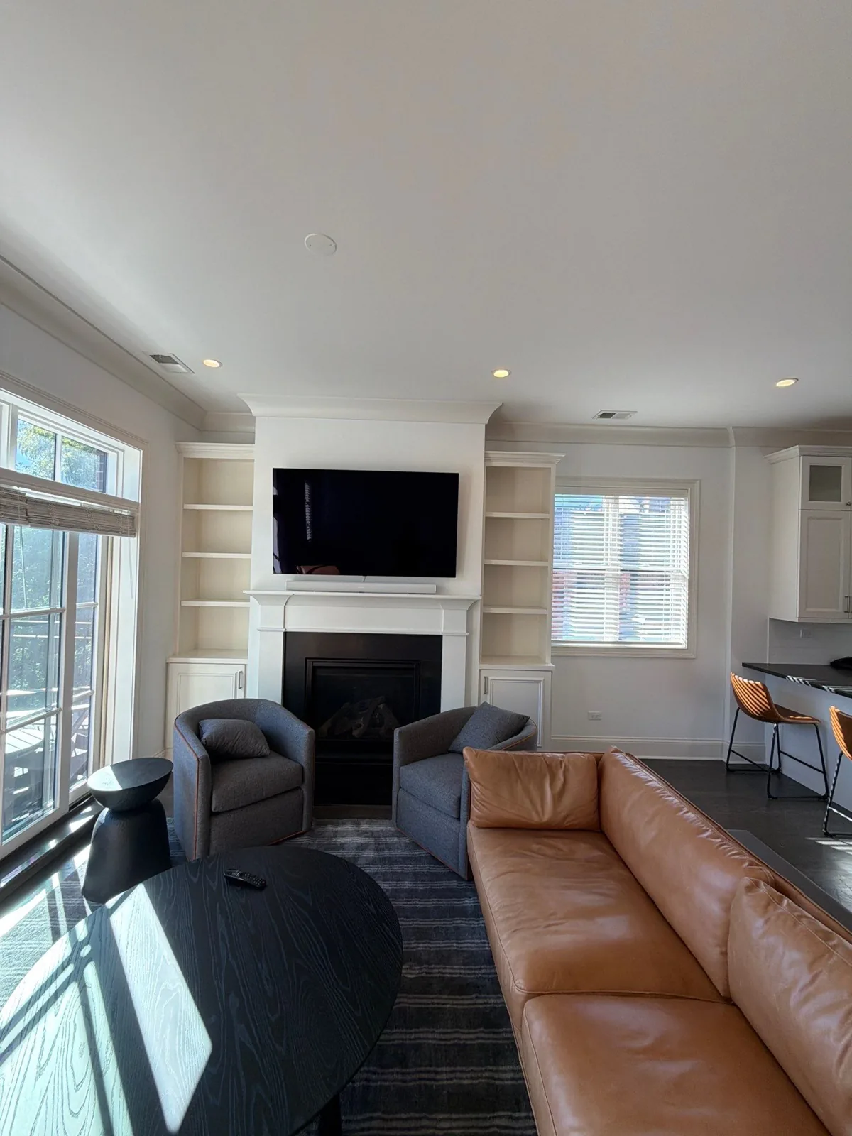 Living room repaint on the North Side